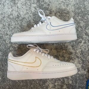 CUSTOM GW Nike court classic sneakers size 7.5W